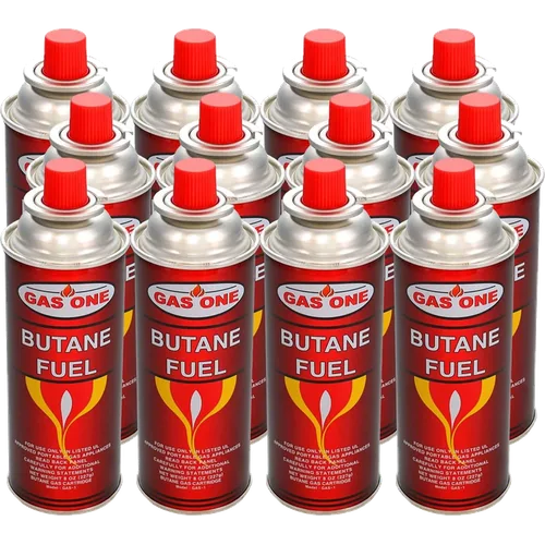 GasOne 12 Butane Fuel Canisters