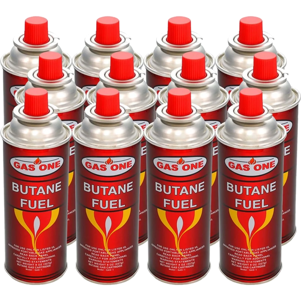 GasOne 12 Butane Fuel Canisters