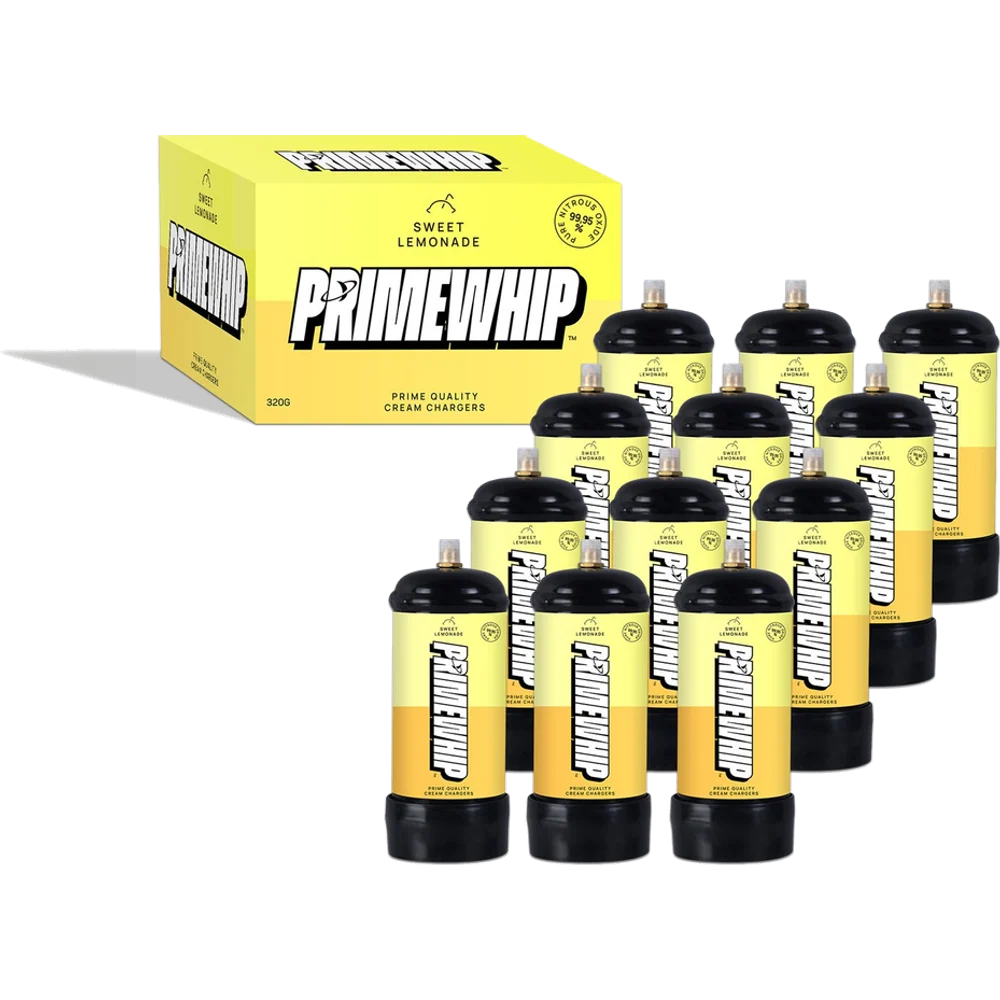 PrimeWhip Food-Grade Cream Charger 320G Sweet Lemonade