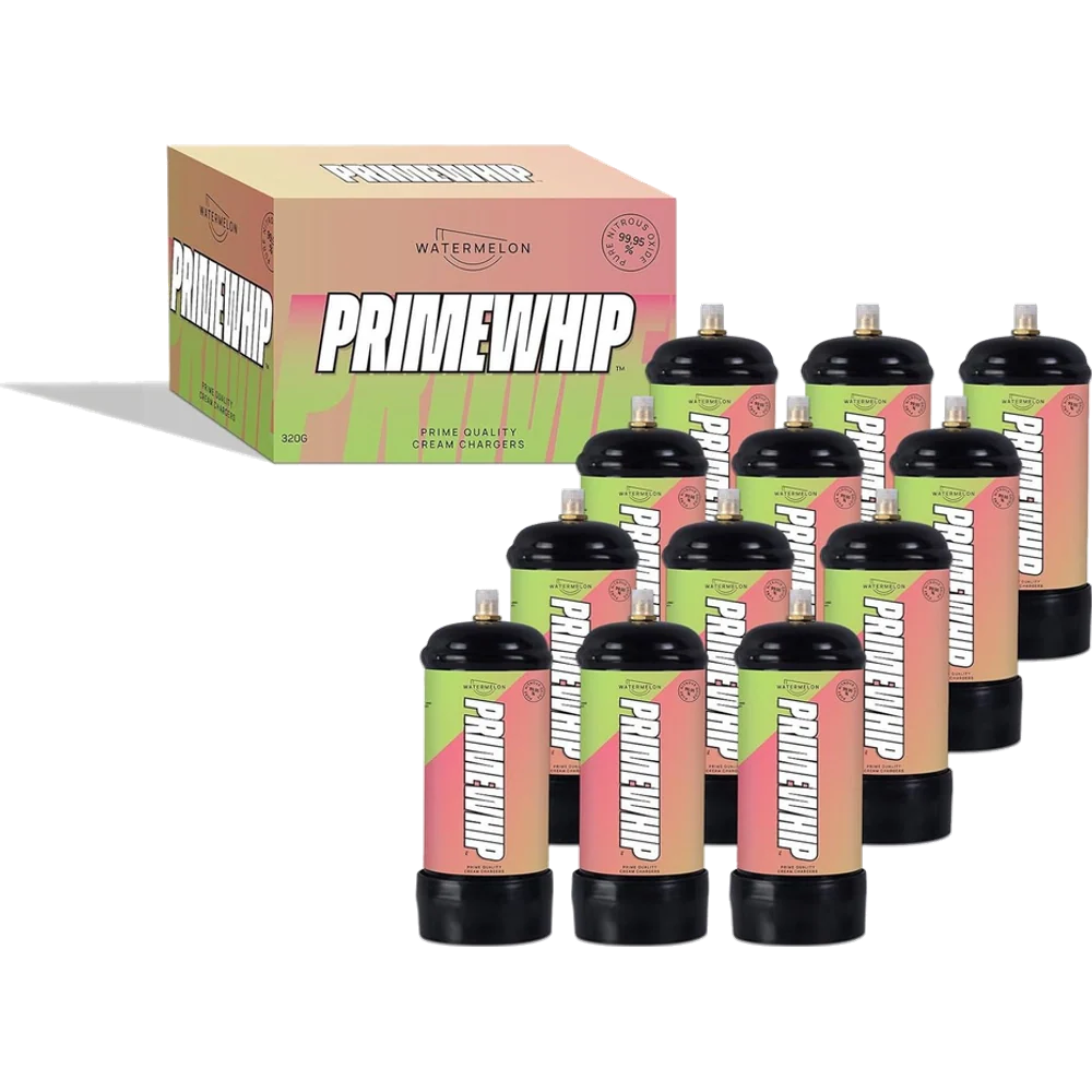 PrimeWhip Food-Grade Cream Charger 320G Watermelon