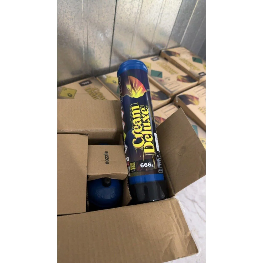 Cream Deluxe 666g N2O (12 Pieces)