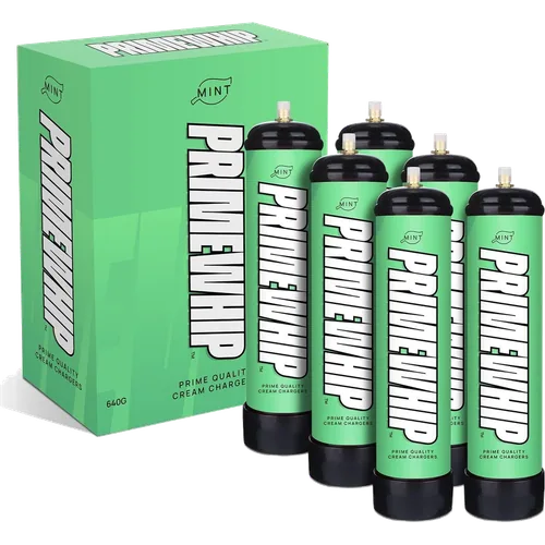 PrimeWhip Food-Grade Cream Charger 640G Mint