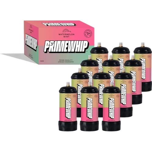 PrimeWhip Food-Grade Cream Charger 320G Watermelon Mint