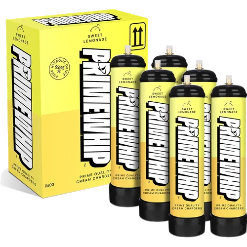 PrimeWhip Food-Grade Cream Charger 640G Sweet Lemonade