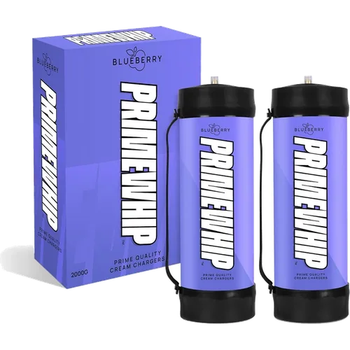 PrimeWhip Food-Grade Cream Charger XL 2000G Blueberry