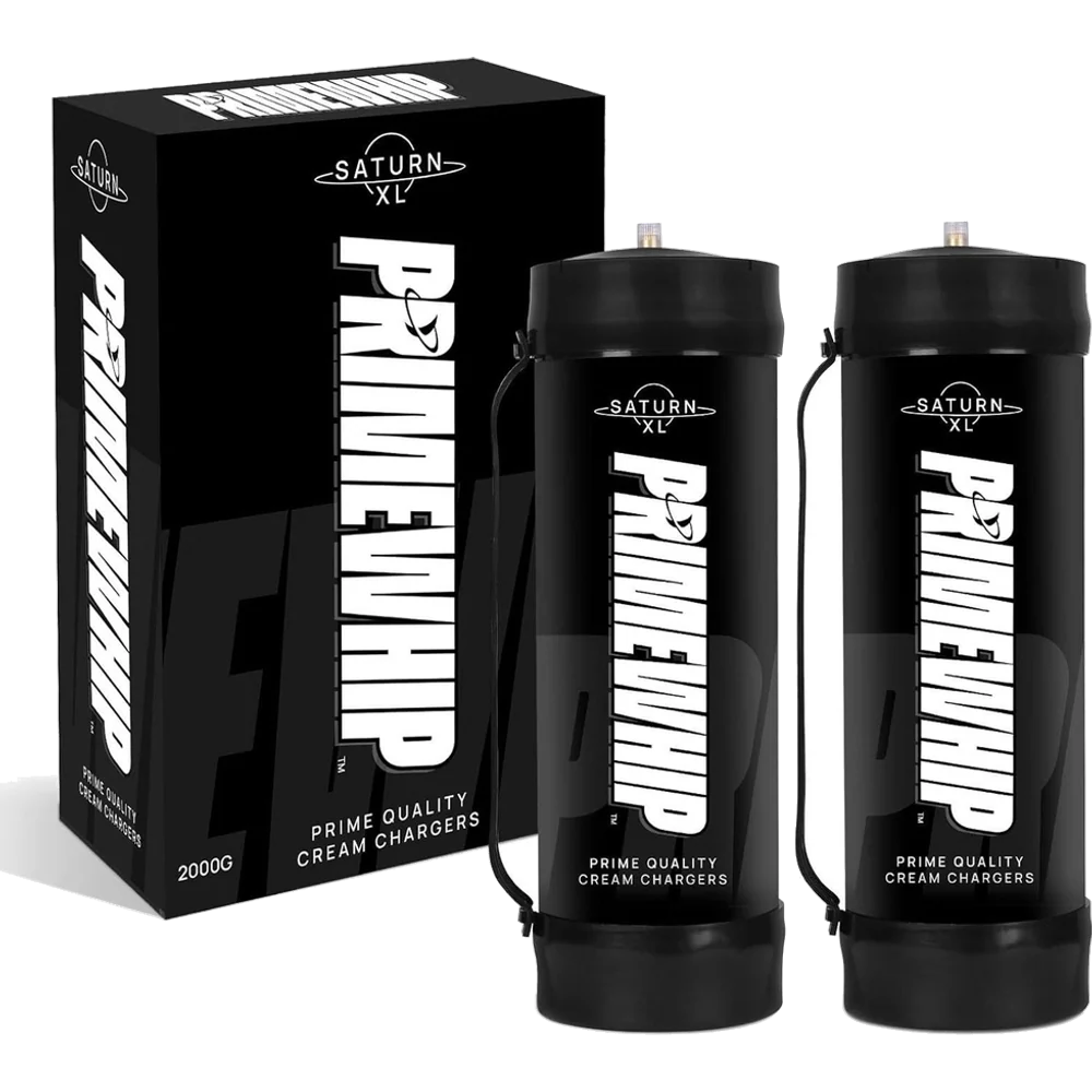 PrimeWhip Food-Grade Cream Charger XL 2000G Saturn (Unflavored)