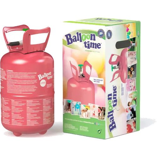 Balloon Time Helium Balloon Kit with Portable Helium Gas Tank Inflator