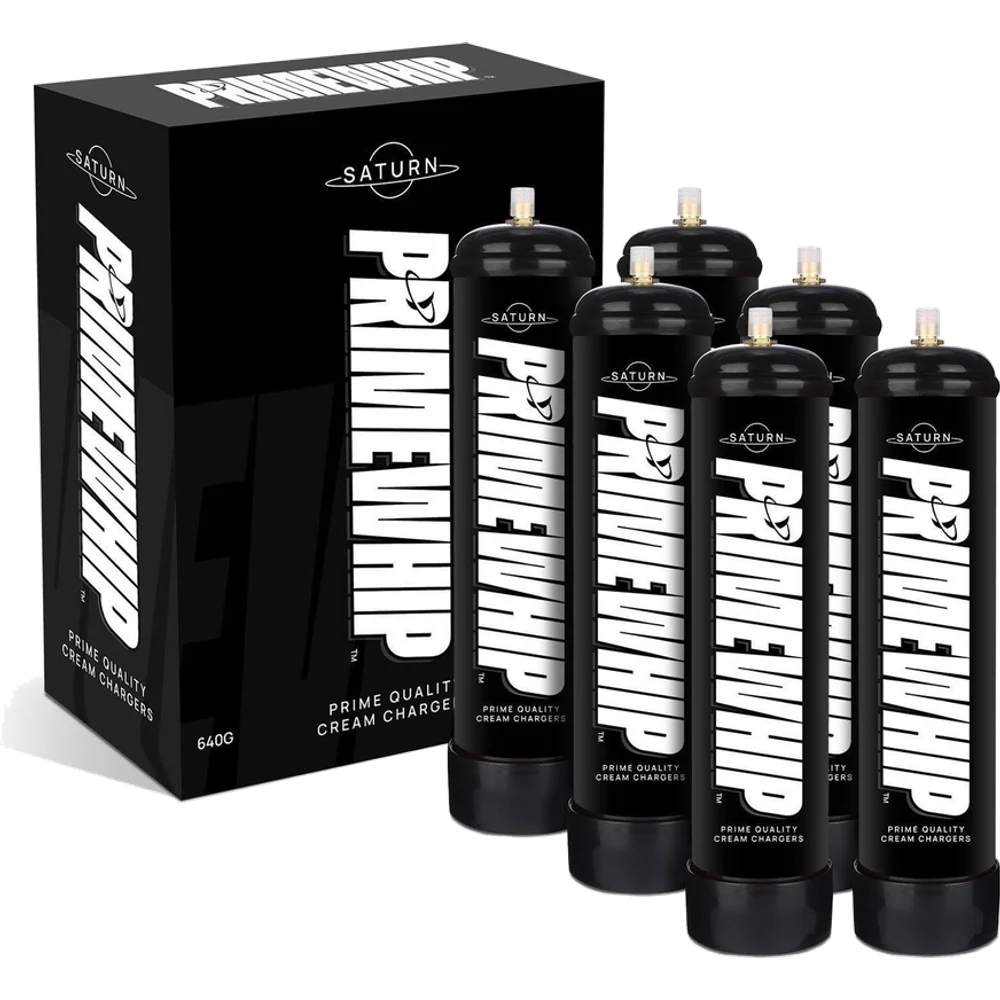 PrimeWhip Food-Grade Cream Charger 640G Saturn (Unflavored)