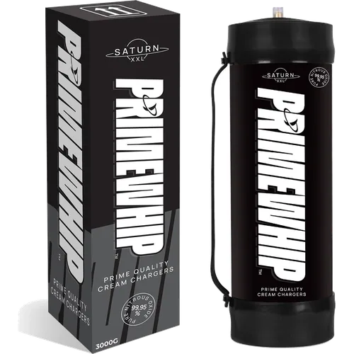 PrimeWhip Food-Grade Cream Charger XXL 3000G Saturn (Unflavored)