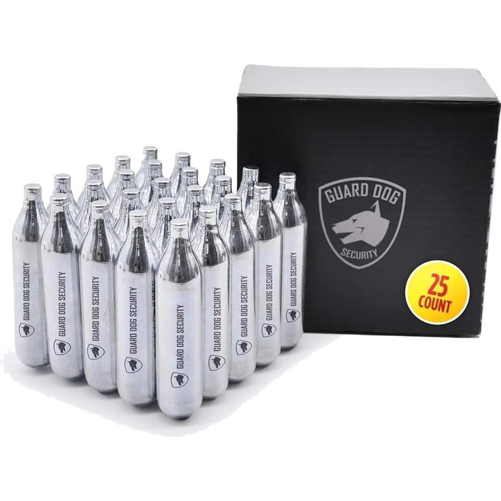 Guard Dog Security 8 Gram / 12 Gram Co2 Cartridges
